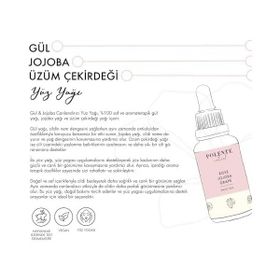 Polente Natural 30 ml Gül Jojoba Canlandırıcı Yüz Yağı