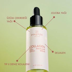 Polente Natural 30 ml Kırışıklık Karşıtı Kolajen Serum