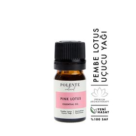 Polente Natural 5 ml Pembe Lotus Uçucu Yağı