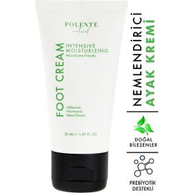 Polente Natural 50 ml Prebiyotik Destekli Nemlendirici Ayak Kremi