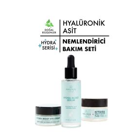 Polente Natural Hydra Moist Serisi Hyalüronik Asit Nemlendirici Dolgunlaştırı Bakım Seti