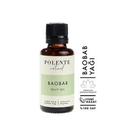 Polente Natural Soğuk Sıkım 30 ml Baobab Yağı