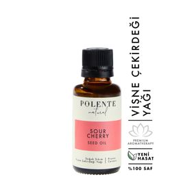 Polente Natural Soğuk Sıkım 30 ml Vişne Çekirdeği Yağı
