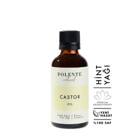 Polente Natural Soğuk Sıkım 50 ml Hint Yağı