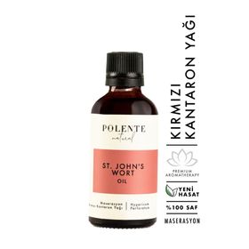 Polente Natural Zeytin Maserasyon 50 ml Kırmızı Kantaron Yağı