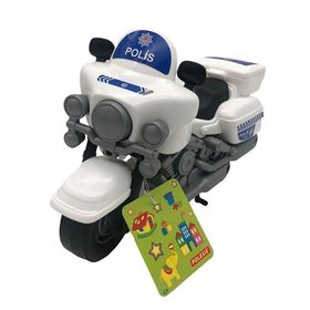 Polesie 18 cm Beyaz Polis Motorsikleti