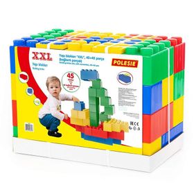 Polesie 68033 XXL 45+45 Parça Bağlantılı Yapı Blokları