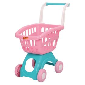 Polesie 71262 Mini Pembe Oyuncak Market Arabası