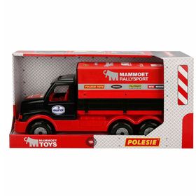Polesie 87768 Tenteli Kırmızı Kamyon Oyuncak Araba