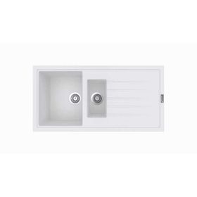 Polex POL01B 01 Modeli 1.5 Göz Beyaz Eviye