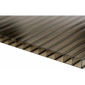 Policam Füme 6 mm 100 x100 cm Polikarbon Levha