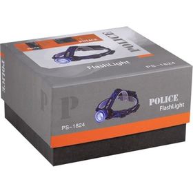 Police PS-1813 Zoomlu 12-220V Şarjlı Kafa Feneri