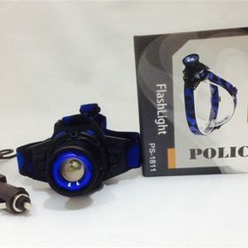 Police PS-1911 Şarjlı Cree Power+Zoomlu Kafa Feneri