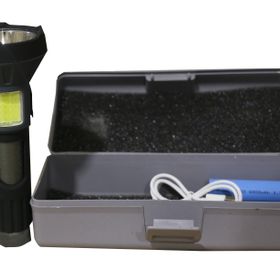 Police PS-356 Enerji Göstergeli Yan Aydınlatma ve Powerbank Özellikli Şarjlı El Feneri