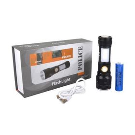 Police PS-357 Cob Led Zoom Şarjlı El Feneri