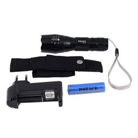 Police PS-44 CREE T6 LED + Zoom Şarj Edilebilir El Feneri