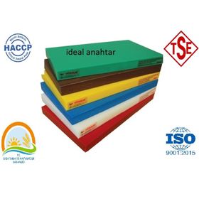 Polietilen 25x40x2 cm Beyaz Kesme Tahtası