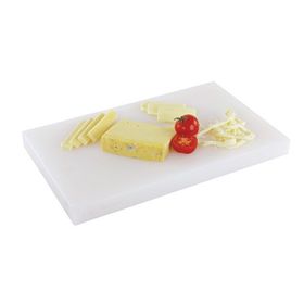 Polietilen 25x40x2 cm Beyaz Kesme Tahtası