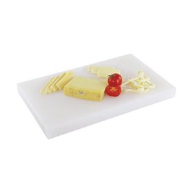 Polietilen 25x40x2 cm Beyaz Kesme Tahtası
