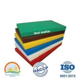 Polietilen 25x40x2 cm Yeşil Kesme Tahtası