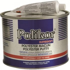 Polikor Süper Soft 825 gr Polyester Çelik Macun