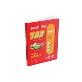 Polimat Yayınları - TYT Back Up 7+3+7 Tekrar Kamp Kitabı