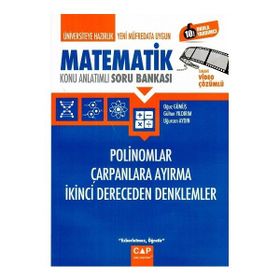 Polinomlar Çarpanlara Ayırma İkinci Derece Denklemler-Çap Yayınları
