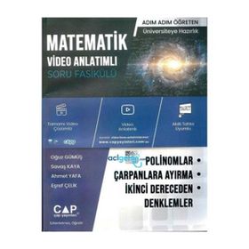 Polinomlar Çarpanlara Ayırma İkinci Dereceden Denklemler - Çap Yayınları