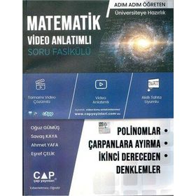 Polinomlar Çarpanlara Ayırma İkinci Dereceden Denklemler - Çap Yayınları