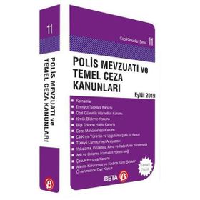 Polis Mevzuatı Ve Temel Ceza Kanunları 2019 / Celal Ülgen