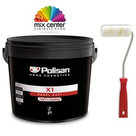 Polisan 001 Beyaz 2.5 lt Matrix X1 Panel Kapı Boyası