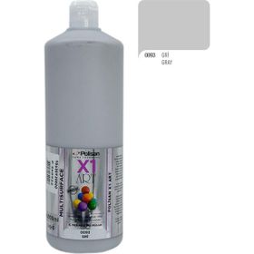 Polisan 1000 ml Gri X1art Multisurface Hobi Boyası