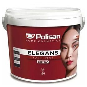 Polisan 12 lt 4475 Royal Gri Elegans Extra Yarı Mat Boya