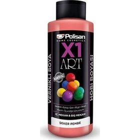 Polisan 120 ml Açık Pembe X1 Art Vernikli Boya