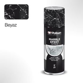 Polisan 200 ml Beyaz Mermer Efekt Sprey Boya