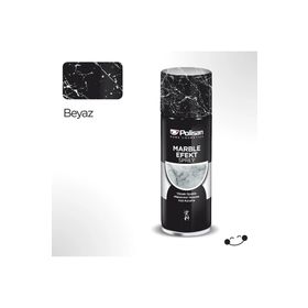 Polisan 200 ml Beyaz Mermer Efekt Sprey Boya