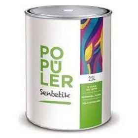 Polisan 2,5 kg Popüler Sentetik Yağlı Boya