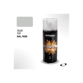 Polisan 2x400 ml Açık Gri Akrilik Sprey Boya
