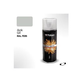 Polisan 2x400 ml Açık Gri Akrilik Sprey Boya