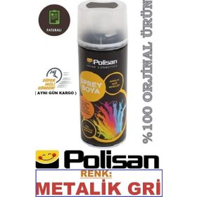 Polisan 400 ml Gri Metalik Metalik Sprey Boya