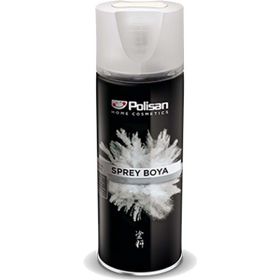 Polisan 400 ml Kar Beyazı Metalik Sprey Boya