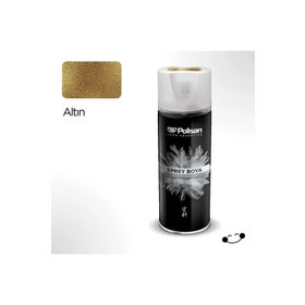 Polisan 400 ml Metalik Altın Sprey Boya