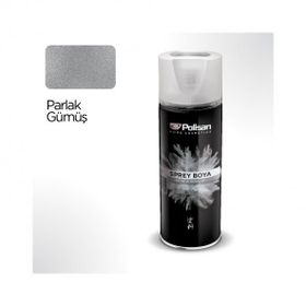 Polisan 400 ml Metalik Parlak Gümüş Sprey Boya