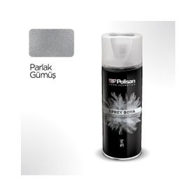 Polisan 400 ml Metalik Parlak Gümüş Sprey Boya