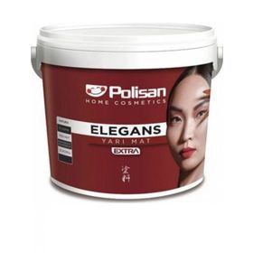Polisan 4701 Elegans Yarı Mat Küf Ünleyici Silikonlu Tam Silinebilir İç Cephe Duvar Boyası