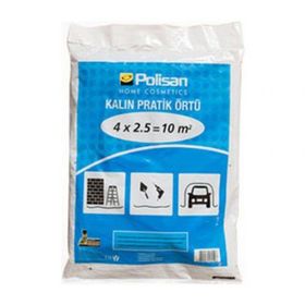 Polisan 4x2,5 10m2 Kalın Pratik Örtü