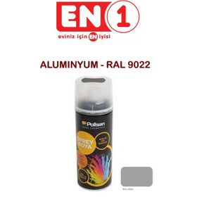 Polisan 9022 Metalik Alüminyum Ral Sprey Boya