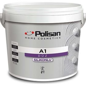 Polisan A1 Silikonlu Düz A Baz 2,5 lt Boya