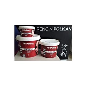 Polisan Antibakteriyel Elegans Extra 2.5 lt / 3.5 kg Silinebilir Silikonlu Çiğ Damlası Renk İç Cephe Boyası