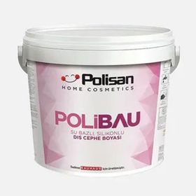 Polisan Beyaz 20 kg Polibau Silikonlu Dış Cephe Boyası